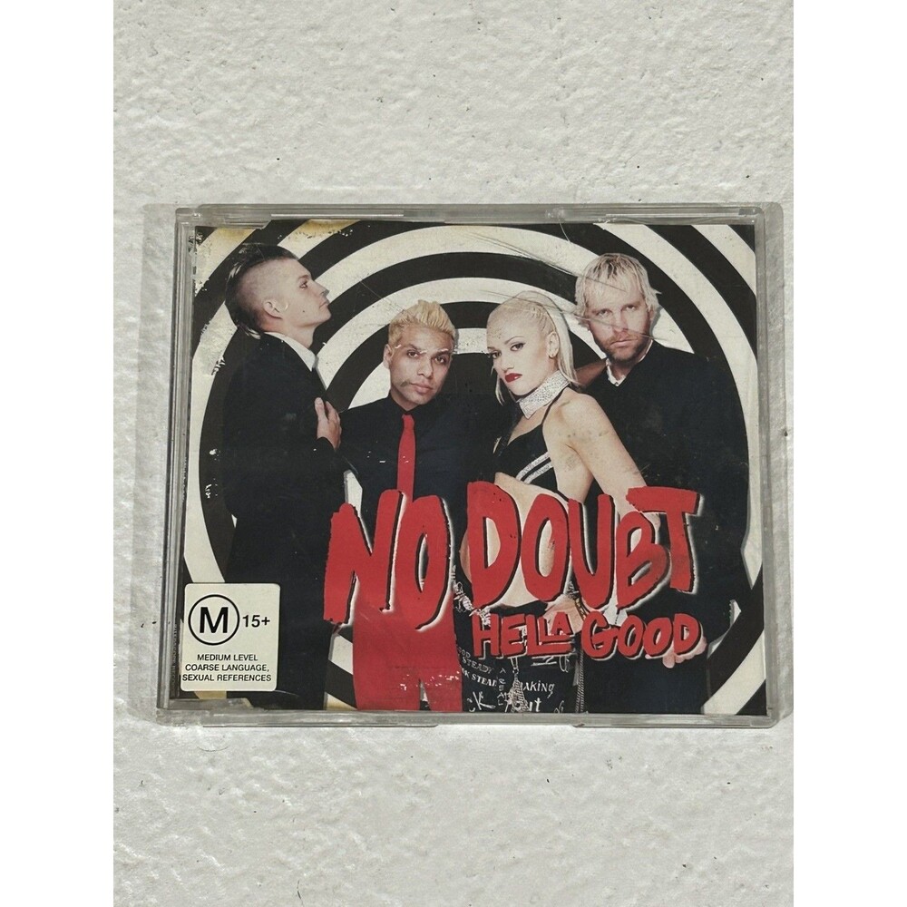 NO DOUBT GWEN STEFANI HELLA GOOD 2001 PROMO 4 TRACK CD SINGLE AUSTRALIAN VERSION